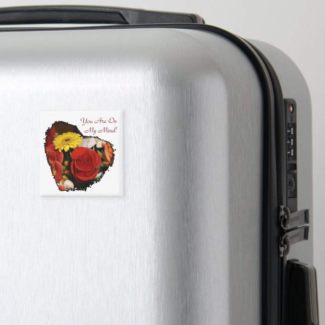 Jagged Kant Heart Bouquet Magnet (In Situ (Luggage))