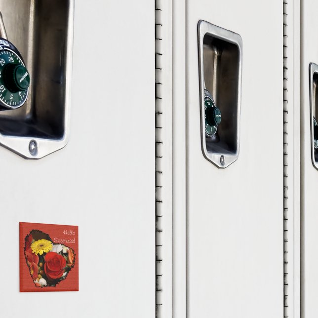 Jagged Kant Heart Bouquet Magnet (In Situ (Locker))