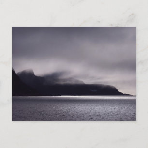 Jagged shores in Svalbard, (Spitsbergen) Vykort