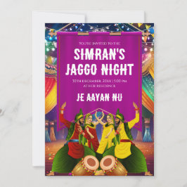 Jaggo inbjuder Jago inbjudan, Digital Jago natt Inbjudningar