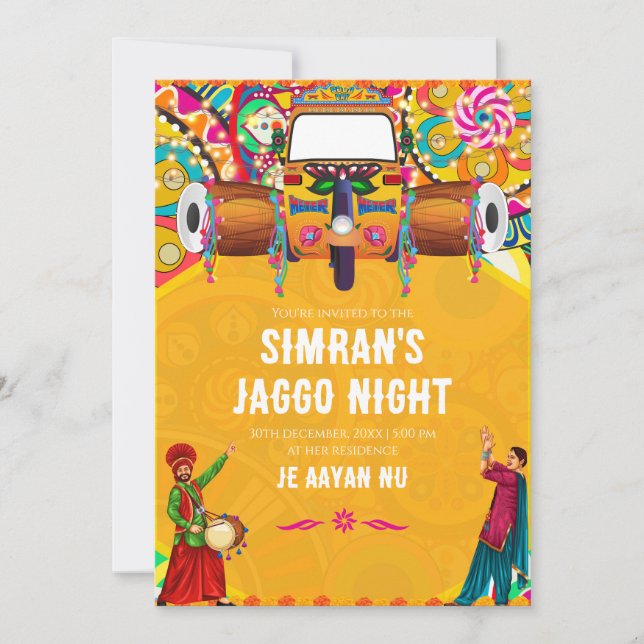 Jaggo-inbjudningar och Digital Jago inbjudan (Framsida)