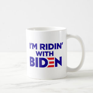 Jag'm Ridin with Biden 2024 Kaffemugg