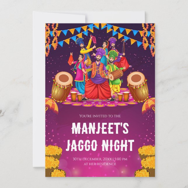 Jago inbjudan Jago kort, Jago inbjudningar (Framsida)