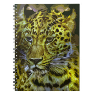 Jaguar 011 anteckningsbok med spiral
