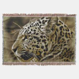 Jaguar 1 Throw Blanket Mysfilt