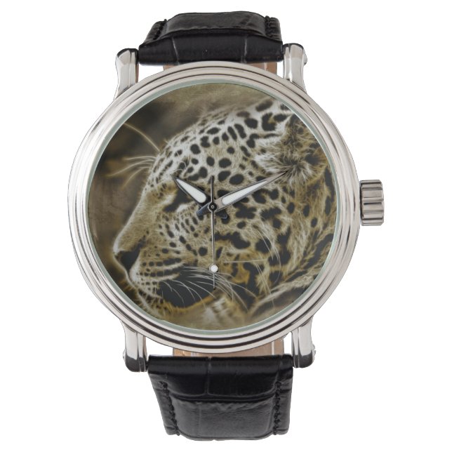 Jaguar 1-vaktalternativ och numeriska alternativ armbandsur (Framsida)