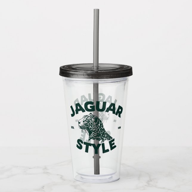 Jaguar Akryl Tumbler Take Away Mugg (Framsida)