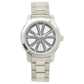 Jaguar Alloy Wheel Watch Inspired Design Armbandsur