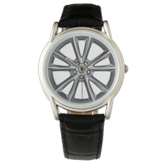 Jaguar Alloy Wheel Watch Inspired Design Armbandsur