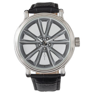 Jaguar Alloy Wheel Watch Inspired Design Armbandsur