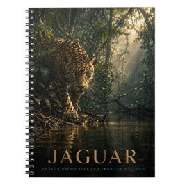 Jaguar Amazonas regnskog DJUR Anteckningsbok