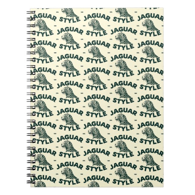 Jaguar anteckningsbok (Framsidan)