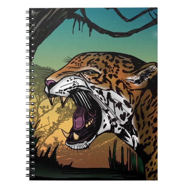 Jaguar Anteckningsbok (Framsidan)