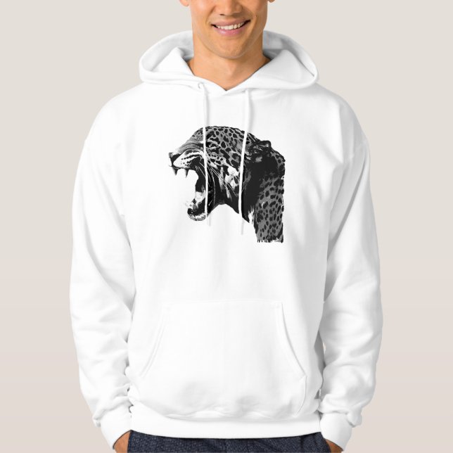 Jaguar Artwork Hoodie (Framsida)