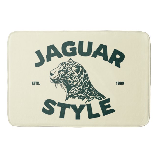 Jaguar Baddubbelmatta Badrumsmatta (Framsidan)