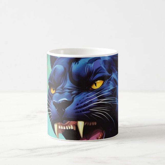 Jaguar - Black Panther Kaffemugg (Center)