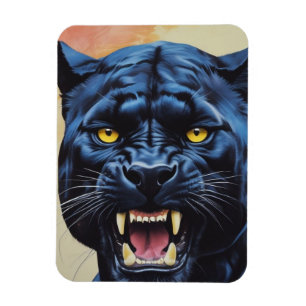 Jaguar - Black Panther Magnet