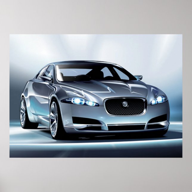 Jaguar C-XF Poster (Framsidan)
