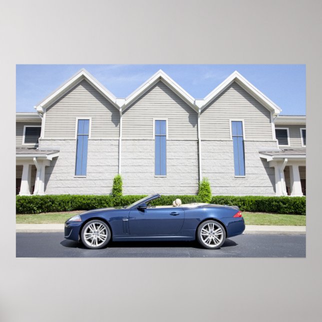 Jaguar Car Poster (Framsidan)