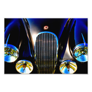 Jaguar Classic Motor Car Fototryck