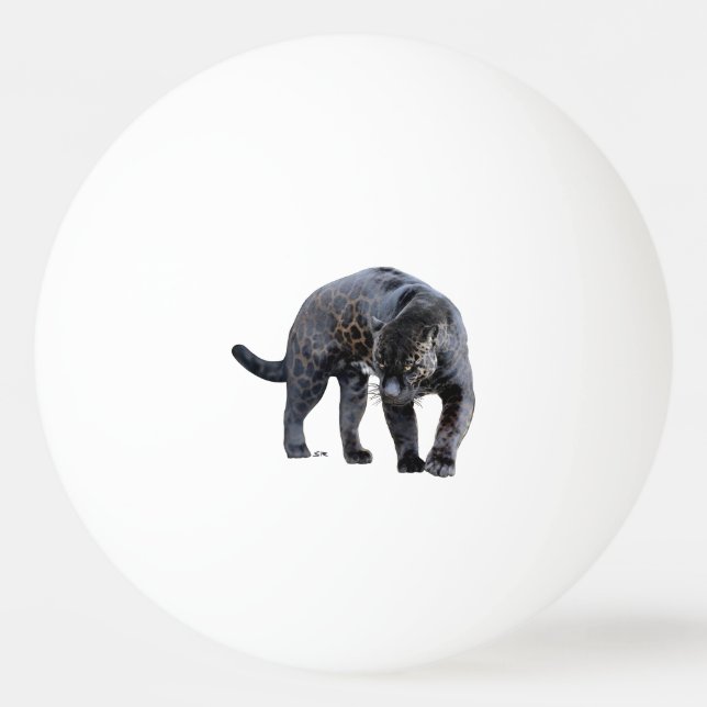Jaguar Diablo 1 star ping pong boll (Framsidan)