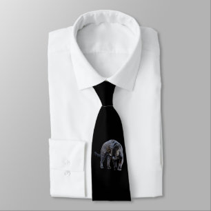 Jaguar Diablo Black necktie Slips