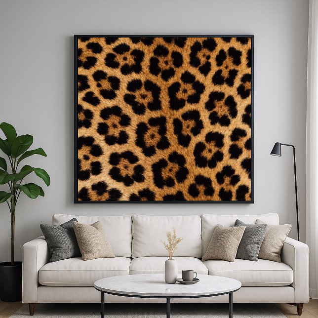 Jaguar Djur Päls Mönster Poster (Skapare uppladdad)