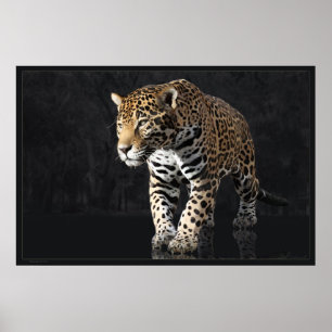 Jaguar driver 2 -60x40 - annan storleksanpassar poster