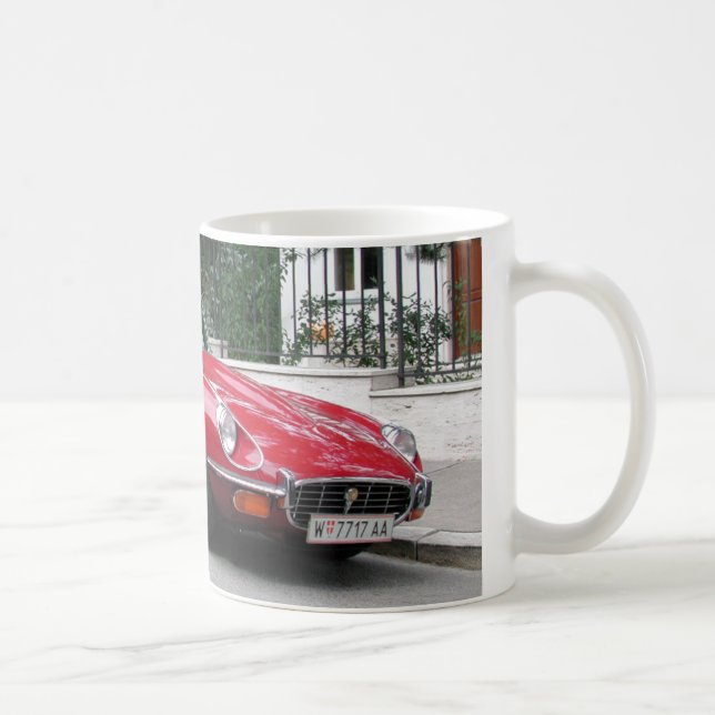 Jaguar E-typ Kaffemugg (Höger)