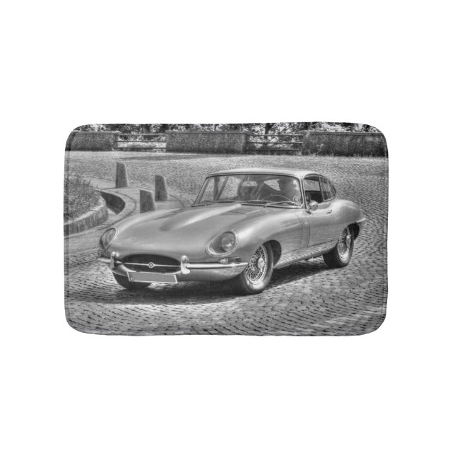 Jaguar E-Type Badrumsmatta (Framsidan)