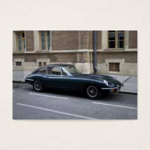 Jaguar E-Type Hardtop Visitkort