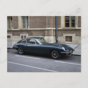 Jaguar E-Type Hardtop Vykort
