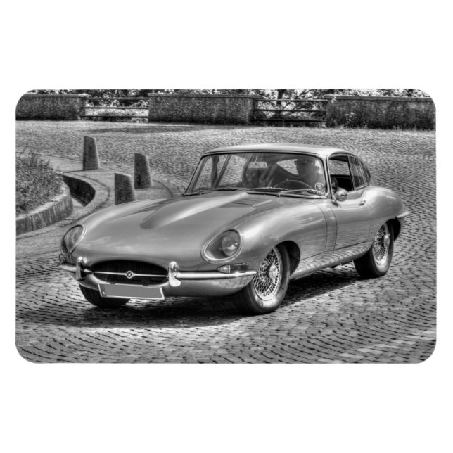 Jaguar E-Type Magnet (Horisontell)