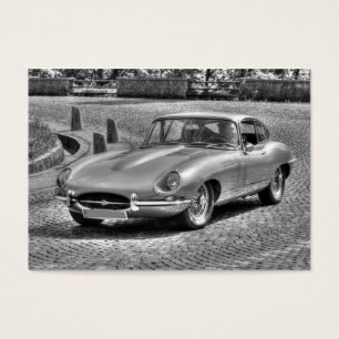 Jaguar E-Type Visitkort