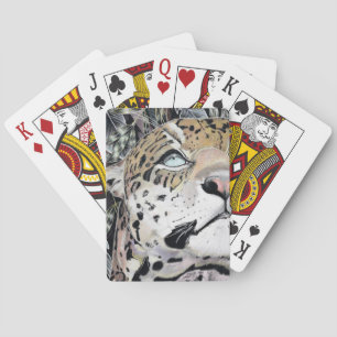 Jaguar ~ Färgad Casinokort