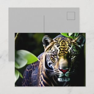 Jaguar - Fierce Jungle Predator Vykort