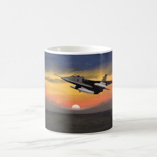 Jaguar Fighter Bomber Kaffemugg (Center)