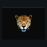 Jaguar Fototryck<br><div class="desc">Jaguar Porträtt - Pop Art Jaguar Image - Big Vild katt - The Head of the Jaguar - Ansikte of Jaguar</div>