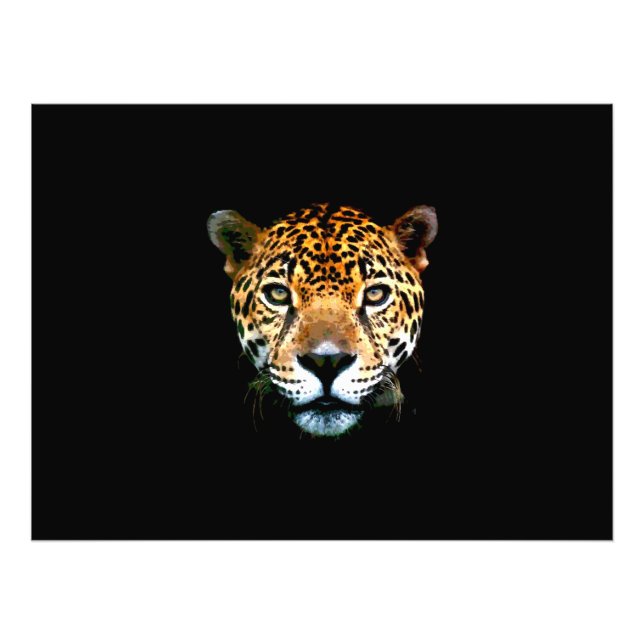 Jaguar Fototryck (Framsidan)