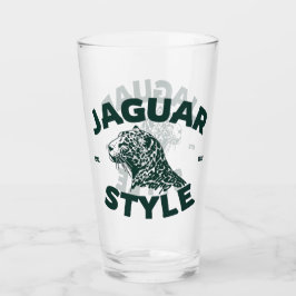 Jaguar Glass Glaskopp