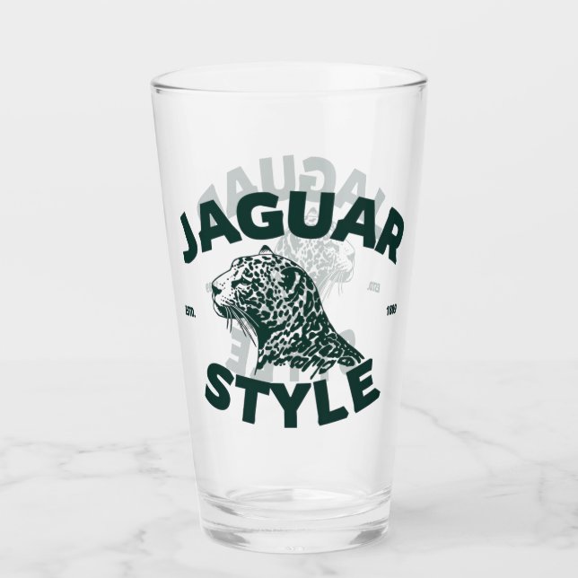 Jaguar Glass Glaskopp (Framsida)