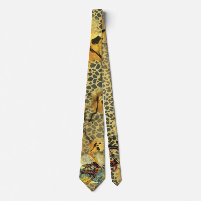 Jaguar gud of peace Neck Tie Slips (Framsida)