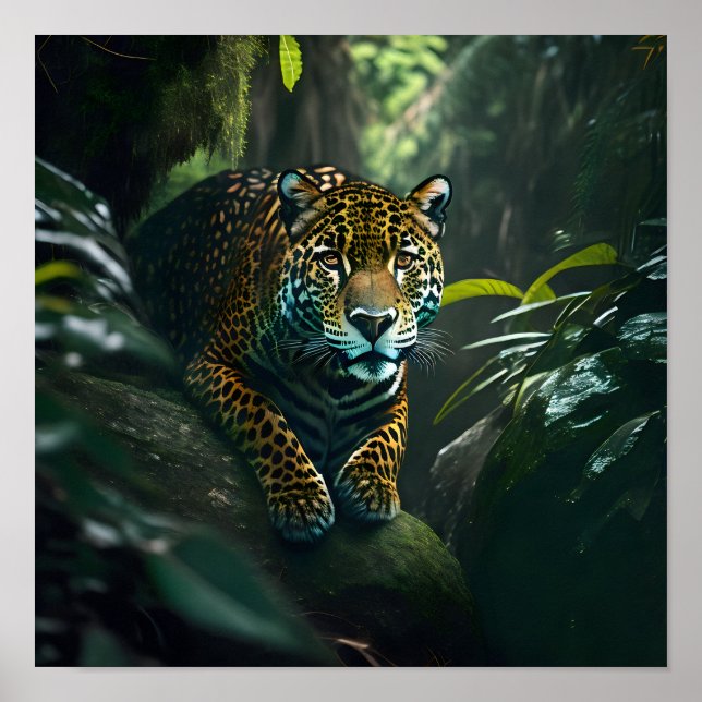 Jaguar i Jungle Poster (Framsidan)