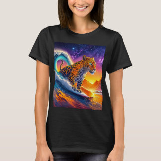 Jaguar i kurvans utformning efter Rik AMeN Gill T Shirt