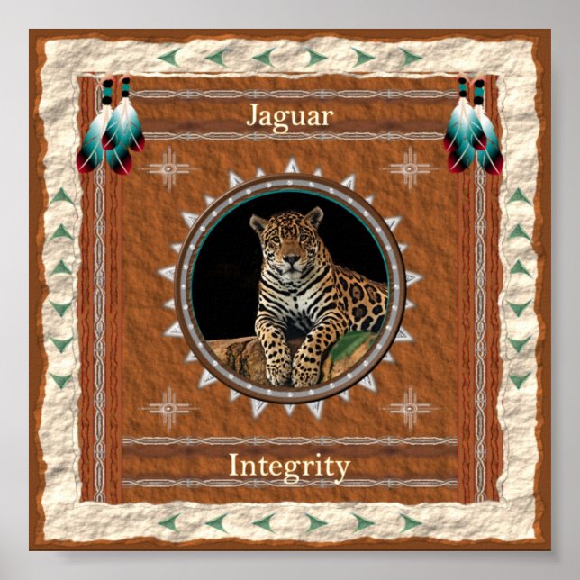 Jaguar - Integritet Poster utskrift (Framsidan)