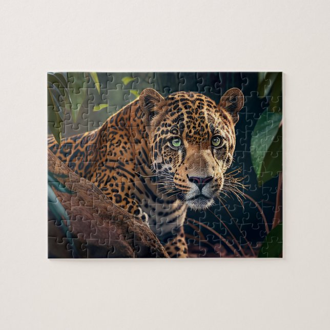Jaguar Jigszawa Puzzle - Jungle Pussel (Horisontell)