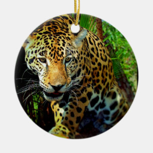 Jaguar Julgransprydnad Keramik