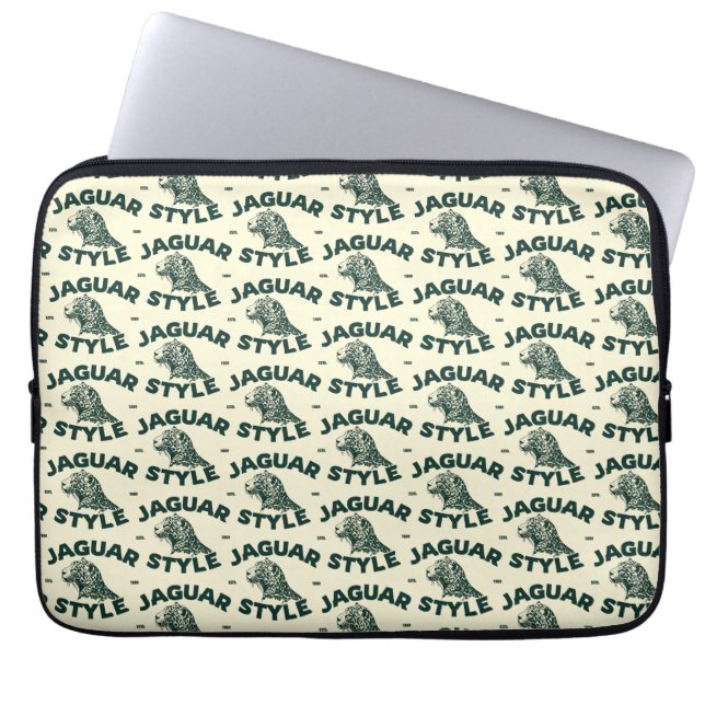 Jaguar Laptop Sleeve (Framsidan)