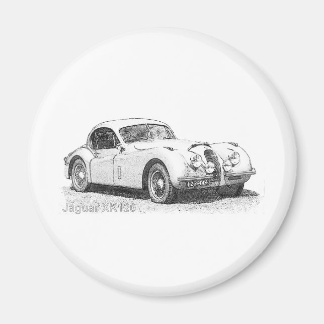 Jaguar Magnet (Framsidan)