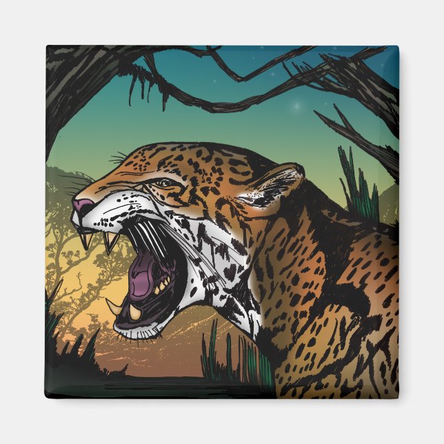Jaguar Magnet (Framsidan)